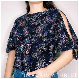 Floral Flowy Blouse Size 12
